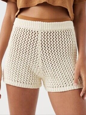 Aerie Offline Crochet Shorts Size Small